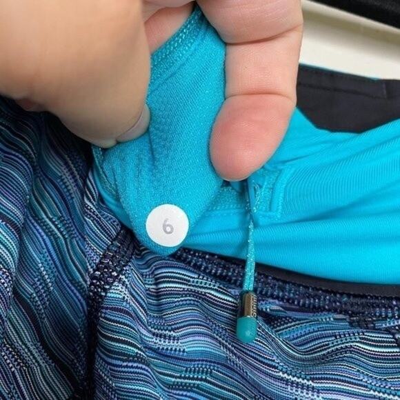 Lululemon Pace Rival Crop Space Dye Twist 21" Size 6 - Picture 7 of 10